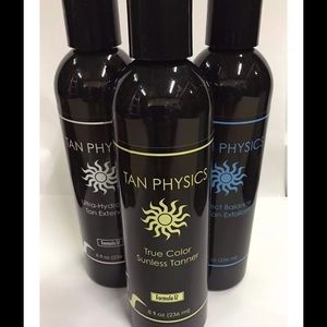 NEW Tan Physics Sunless Tanner, Exfoliant, Extend